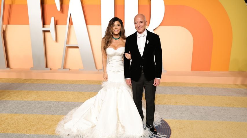 Gab es bei Bezos-Hochzeit etwa eine Schweigeverordnung?