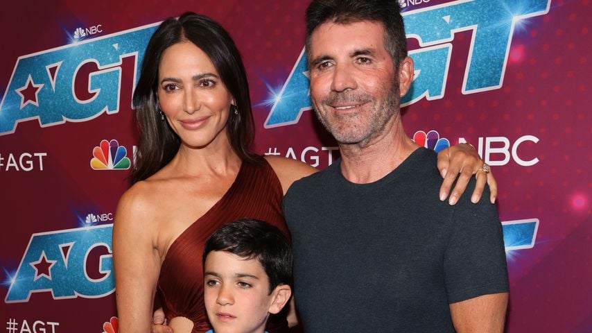 Lauren Silverman, Simon Cowell und ihr Sohn Eric im September 2022