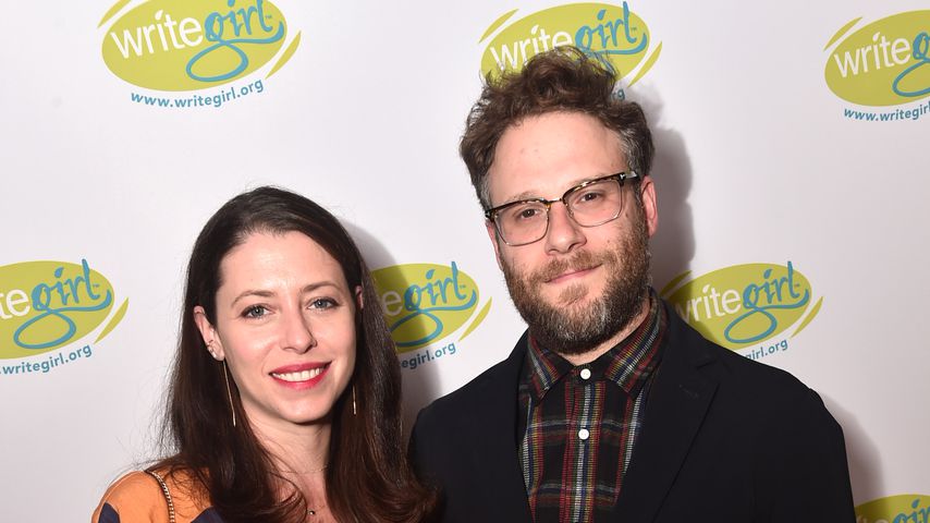 Lauren Miller und Seth Rogen, April 2019