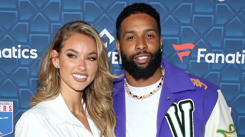 Lauren Wood und Odell Beckham Jr. im Juli 2022