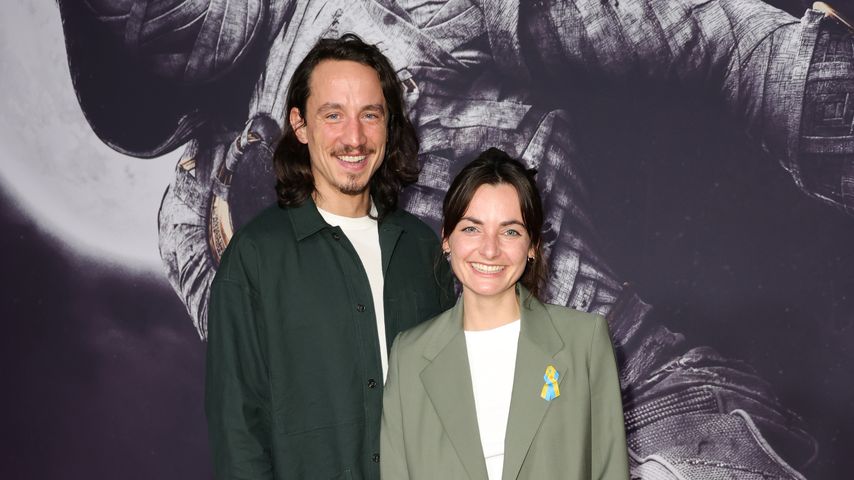 Laurence Rupp und Paula Schramm in Berlin, März 2022