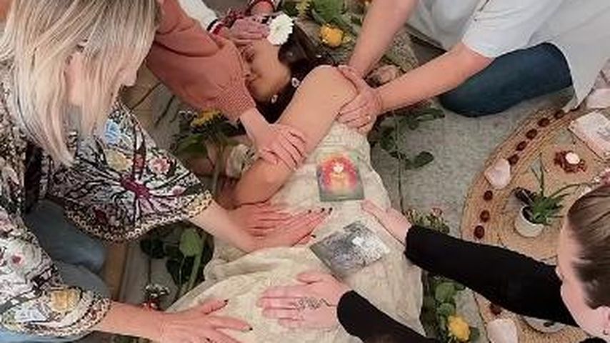 Laurent Brant bei ihrer Babyparty im Juni 2024