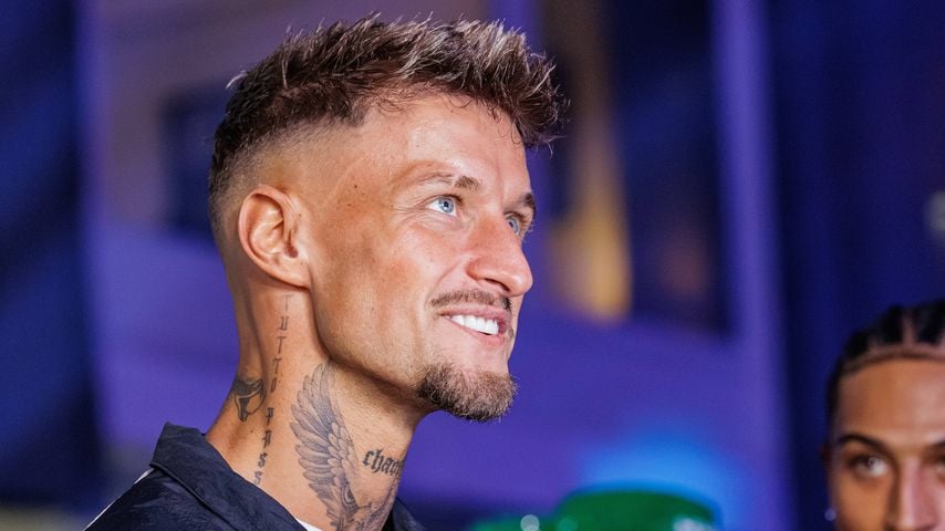 Laurenz Pesch auf dem Red Carpet bei Fame Fighting 4 in der Grugahalle Essen
