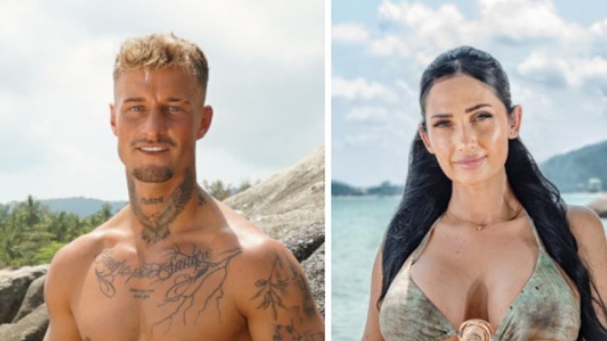 Collage: "Are You The One – Reality Stars in Love"-Kandidaten Laurenz und Michelle