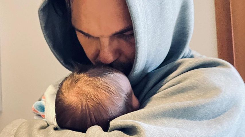 Lauri Ylönen mit seiner Tochter Ever Marlene