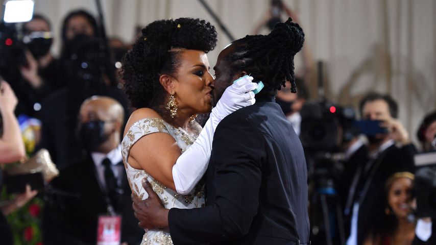 Laurie Cumbo und Bobby Digi Olisa bei der Met Gala in New York, Mai 2022