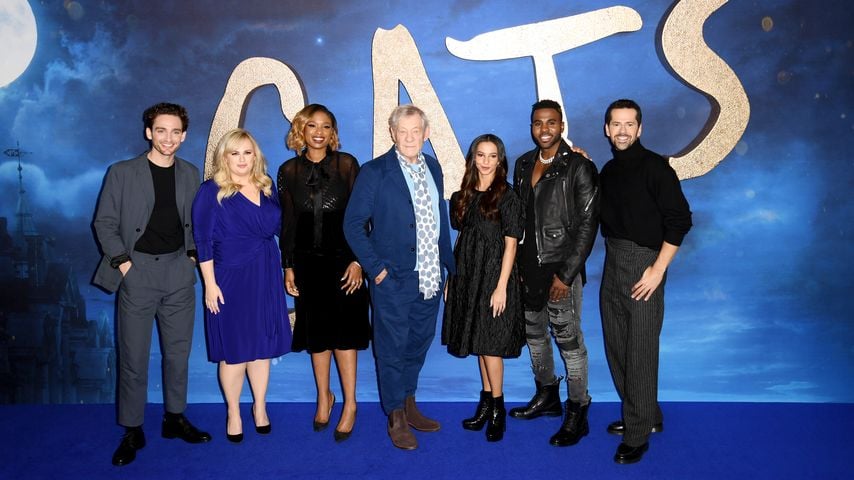 Der "Cats"-Cast in London, Dezember 2019