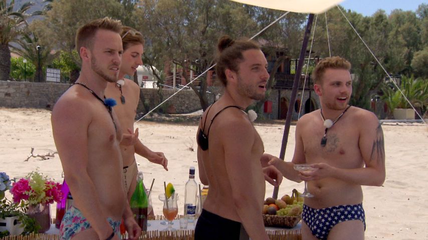 Lauritz, Arne, Jacob und Vincent beim "Prince Charming"-Date