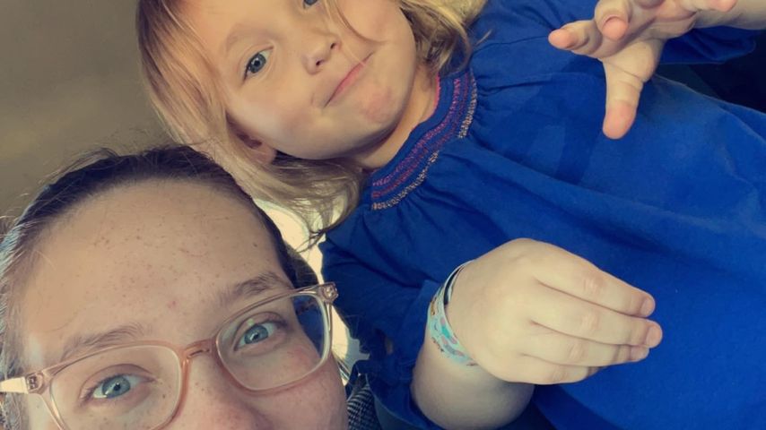 Lauryn Efird mit ihrer Tochter Ella Grace