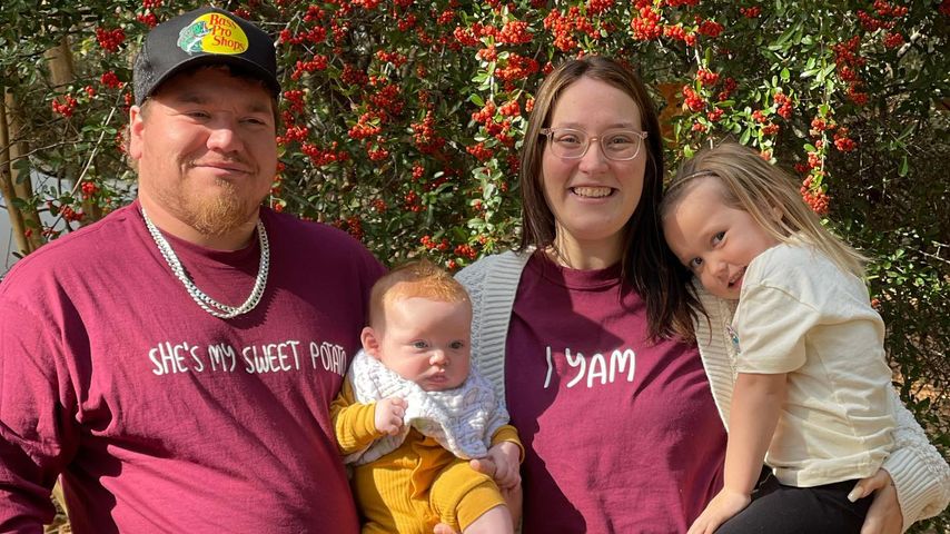 Lauryn Pumpkin mit ihrer Familie im November 2021