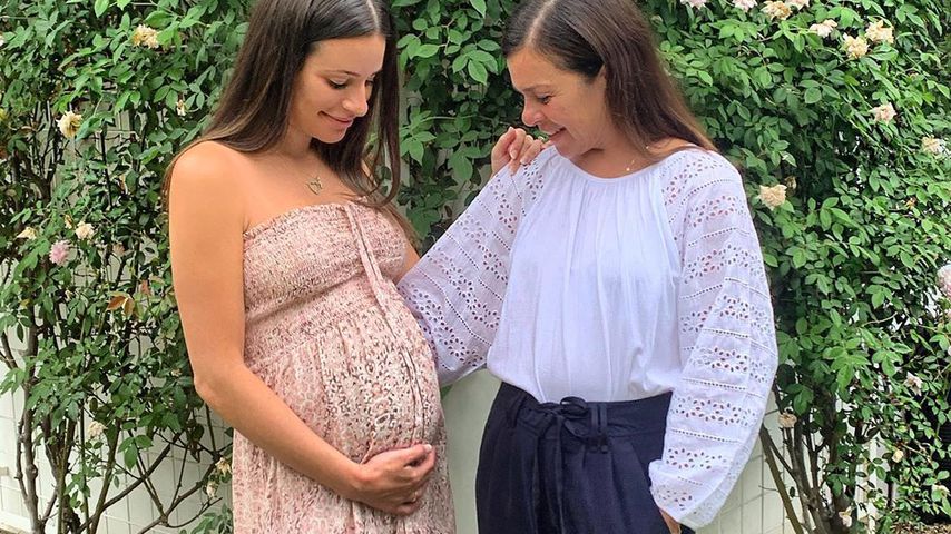 Lea Michele und ihre Mama Edith Sarfati
