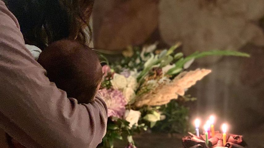 Lea Michele mit ihrem Baby