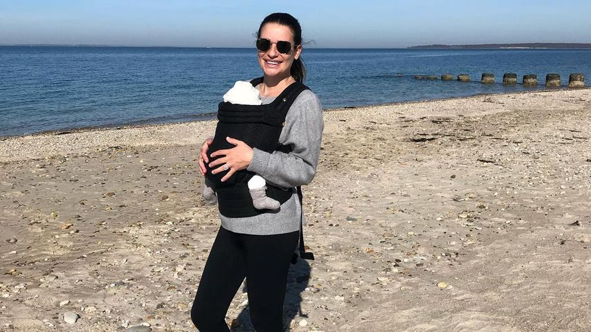 Lea Michele mit ihrem Sohn Ever Leo, Dezember 2020