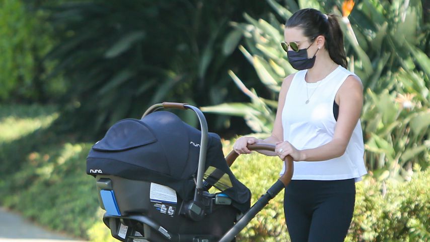 Lea Michele mit ihrem Sohn