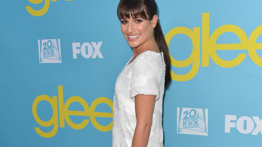 Lea Michele bei einer Vorführung von "Glee" in Nord Hollywood im Mai 2012