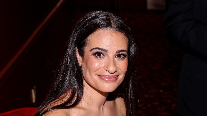 Lea Michele bei der Enthüllung ihres Porträts bei Sardi’s in New York City