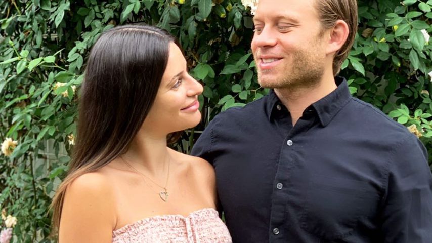 Lea Michele und ihr Mann Zandy Reich im Mai 2020