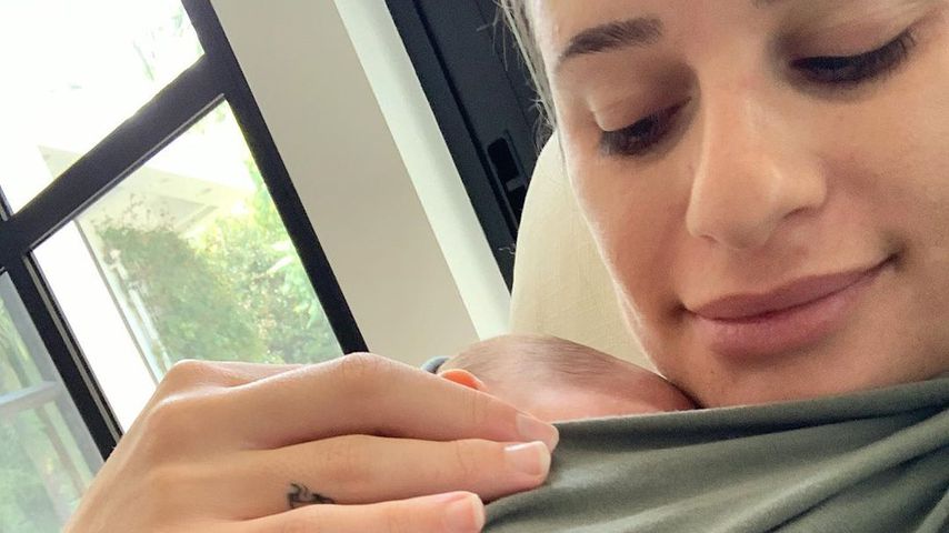 Kurz nach Geburt: Lea Michele postet ein Bild mit ihrem Sohn