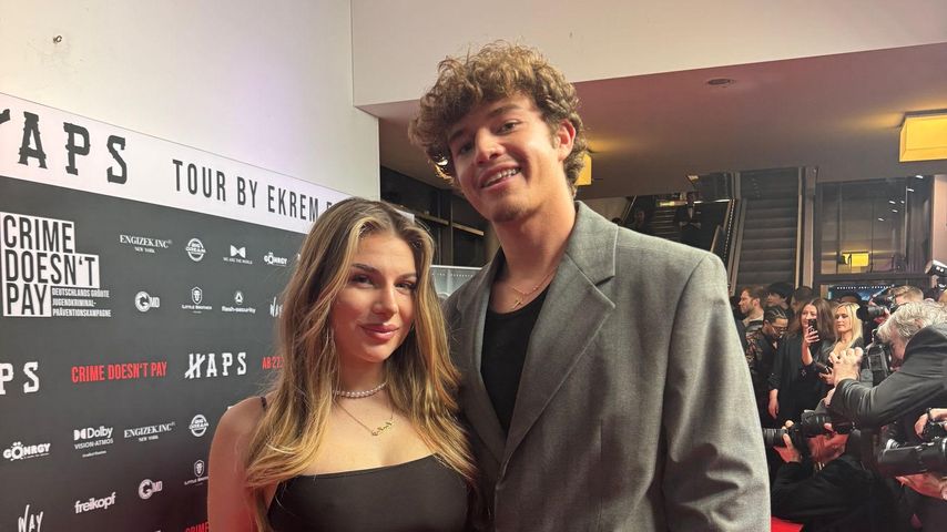 Lea Sophy und Garry Secret bei der "HAPS – Crime Doesn't Pay"-Premiere