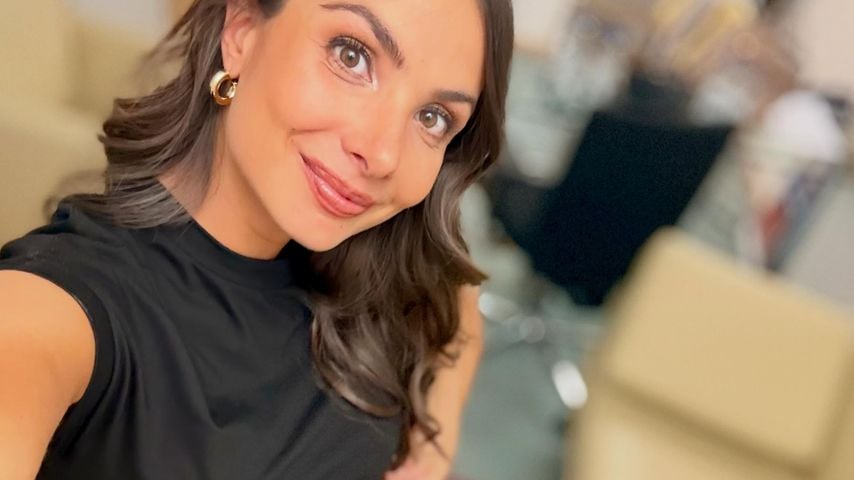 WM-Moderatorin Lea Wagner präsentiert gewachsenen Babybauch