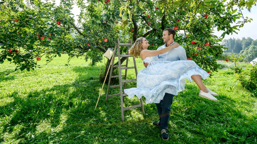 Léa Wegmann und Florian Frowein bei "Sturm der Liebe"