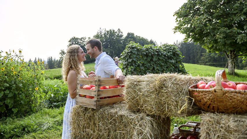 Léa Wegmann und Florian Frowein bei "Sturm der Liebe"