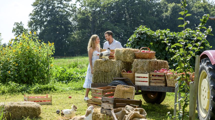 Léa Wegmann und Florian Frowein bei "Sturm der Liebe"