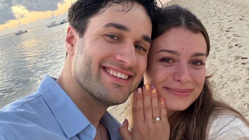 Leander Sacher und seine Maxime Herbord haben sich verlobt