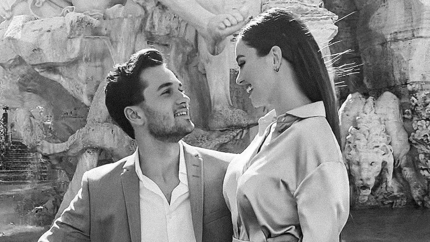 Leander Sacher und Melissa in Rom, Juni 2021