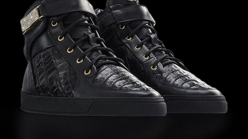 Leandro-Lopes-Krokodilsneaker für 34.900 Euro