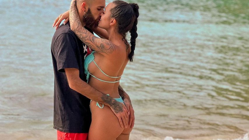 Leandro Teixeira und Elena Miras im Januar 2022 auf Phuket