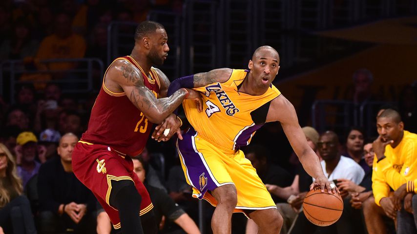LeBron James und Kobe Bryant