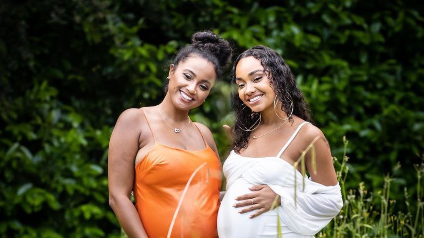 Leigh-Anne Pinnock und ihre Schwester Sairah im Juli 2021