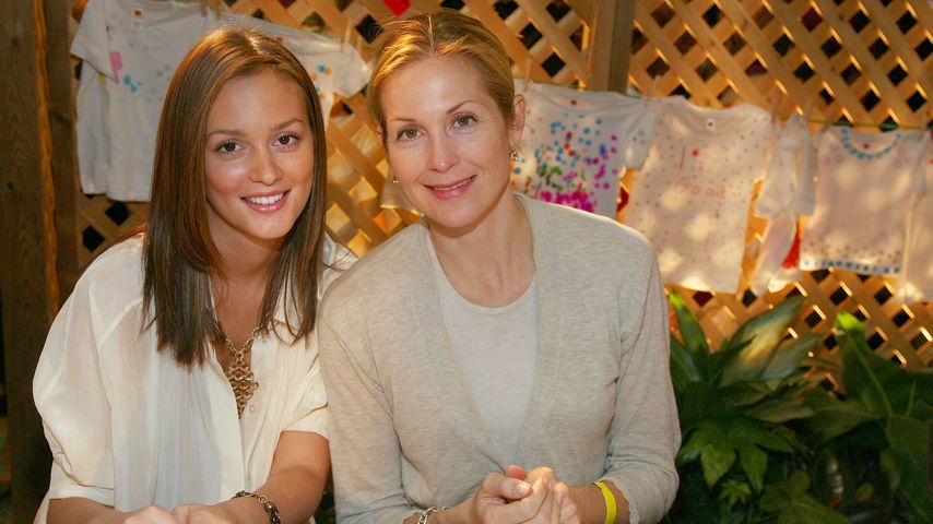 Leighton Meester und Kelly Rutherford im September 2008
