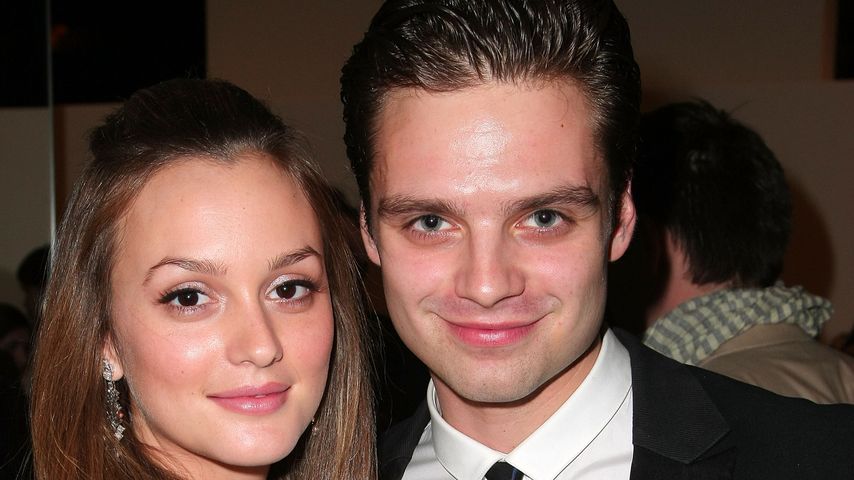 Leighton Meester und Sebastian Stan im April 2009