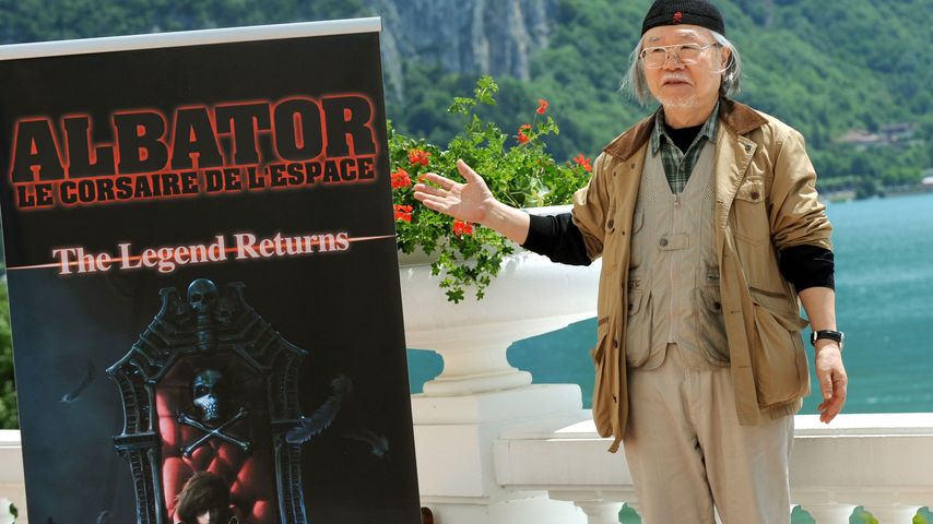 Leiji Matsumoto beim  Filmfestival in Annecy 2011