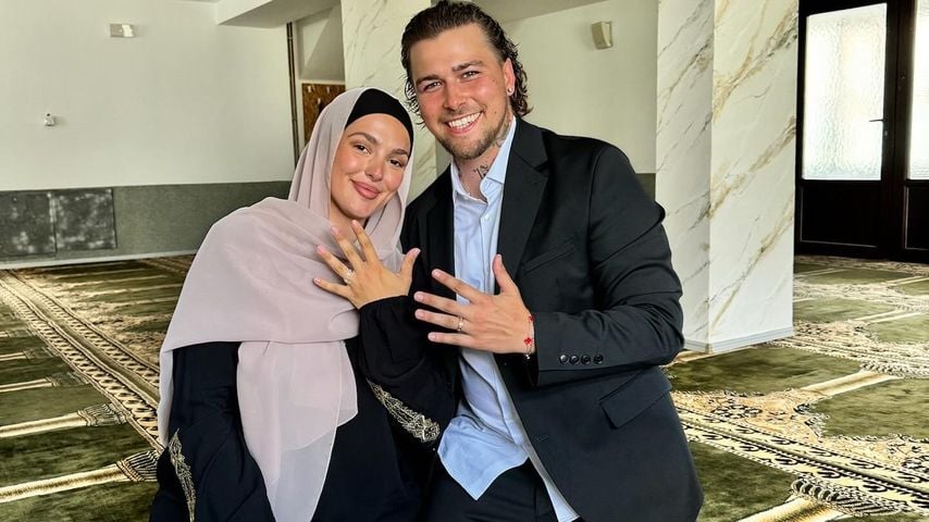 Lejla und Matthias Höhn feiern ihre islamische Trauung