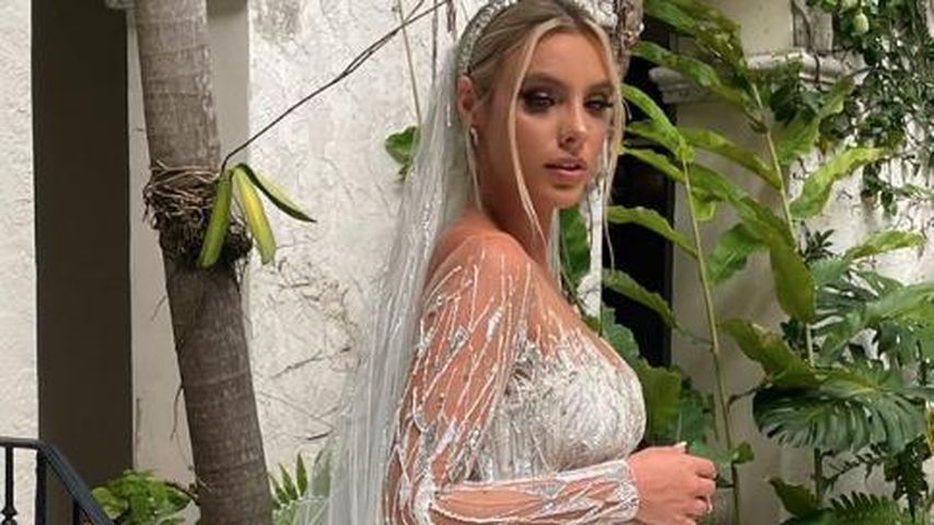 Lele Pons am Tag ihrer Hochzeit