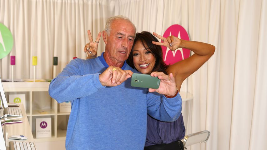 Len Goodman mit Carrie Ann Inaba, 2013