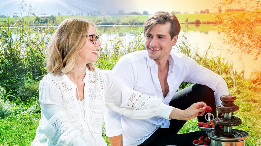Lena Conzendorf und Sandro Kirtzel bei "Sturm der Liebe"