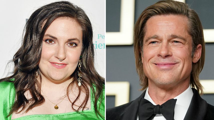 Lena Dunham: So reagierte Brad Pitt auf ihre Knutsch-Attacke