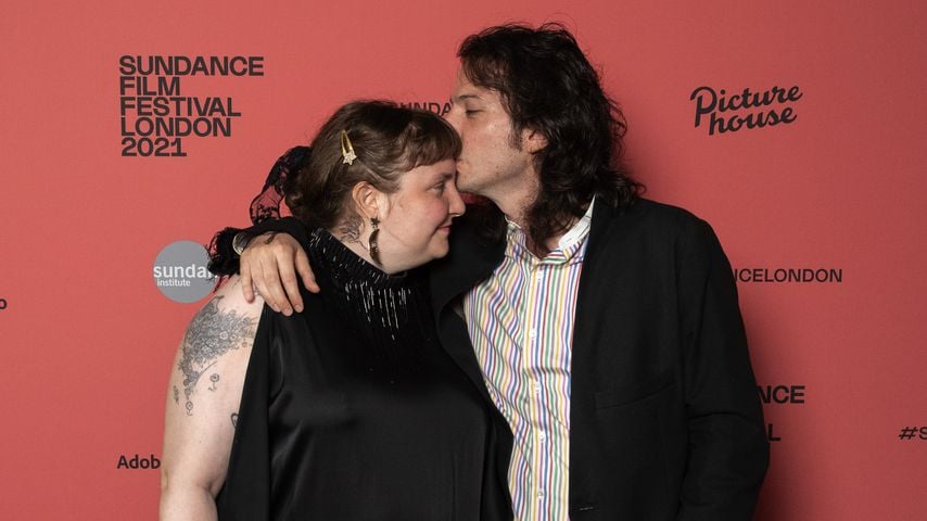 Lena Dunham und Luis Felber im August 2021