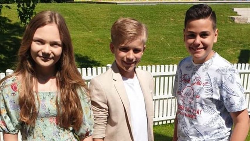 Lena Falkowski, Phil Schaller und Miguel Gaspar, Schlagerkids-Mitglieder