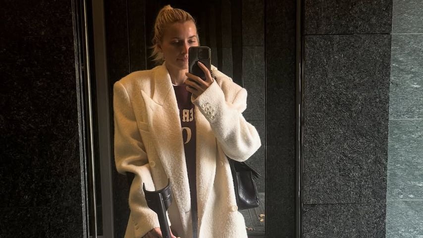 Beim Sport umgeknickt: Lena Gerckes Knochen sind angebrochen