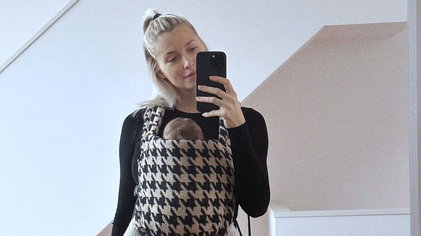 Lena Gercke mit Töchterchen Lia im Januar 2023