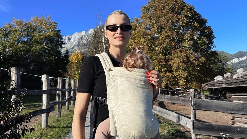 Lena Gercke mit ihrer Tochter Lia