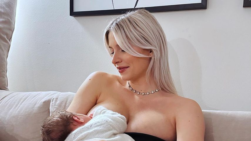 Lena Gercke mit ihrer Tochter Lia