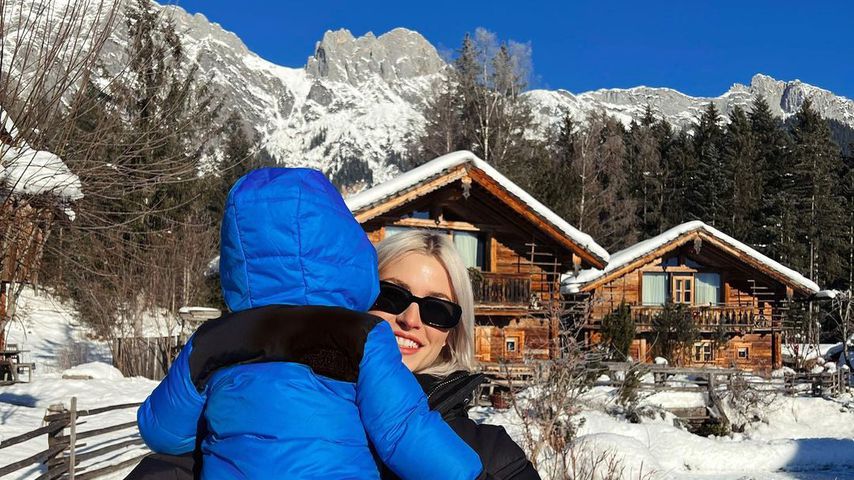 Lena Gercke mit ihrer Tochter Zoe
