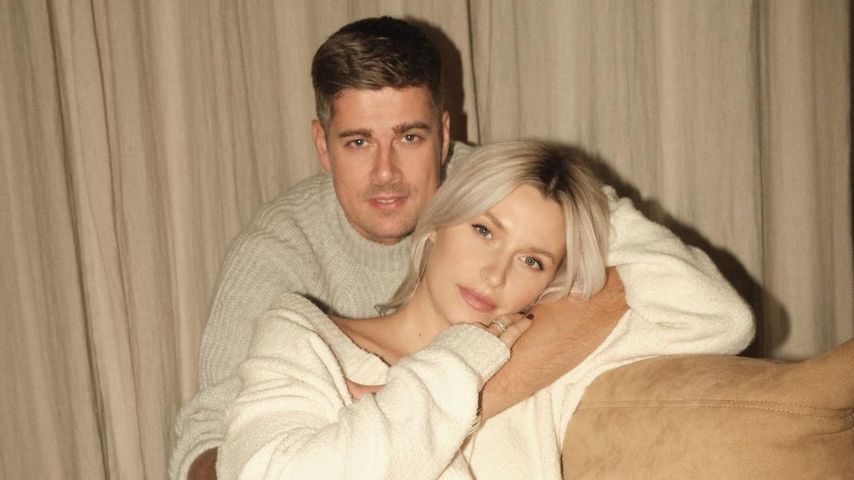 Babybauch-Shooting von Lena Gercke und Dustin Schöne im Dezember 2022