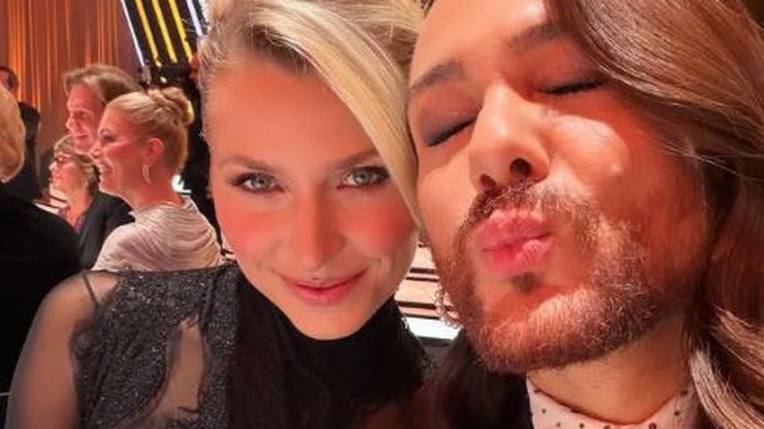 Lena Gercke und Riccardo Simonetti, Bambi 2025